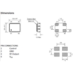 夸克晶振,QTPX3晶振,可編程振蕩器 夸克晶振,QTPX3晶振,可編程振蕩器
