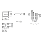 Bomar博馬爾晶振,BC63EFI120-30.000000,智能手機(jī)6G晶振